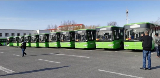 20 unidades de autobuses urbanos eléctricos King Long XMQ6106 comienzan a operar en Daqing
