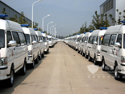 Kinglong Bus obtiene grandes pedidos de 291 autobuses ligeros de Sichuan y Gansu
