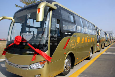 Los autobuses Kinglong van a la provincia de Guizhou