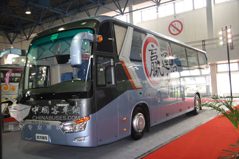 Autobuses Kinglong destacan Expo CIAPE